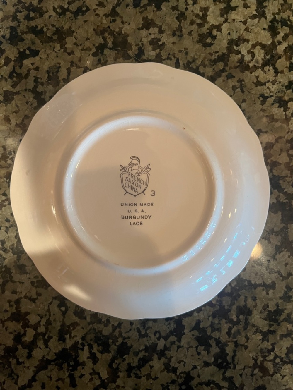 Tea Cup and Saucer (4)  with creamer and sugar Set Union Made brand - Picture 3 of 3